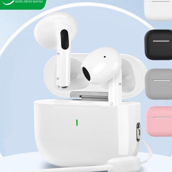 Goojodoq J201 Earphone Bluetooth Tws-A6 Pro Earphone Nirkabel Headset