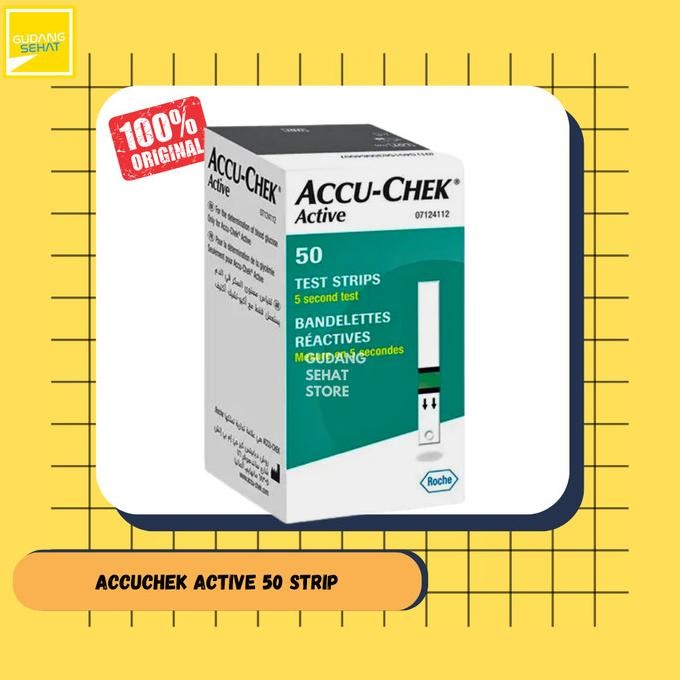 Best Seller Strip Accucheck Active / Accu Chek Active / Accu-Chek Active