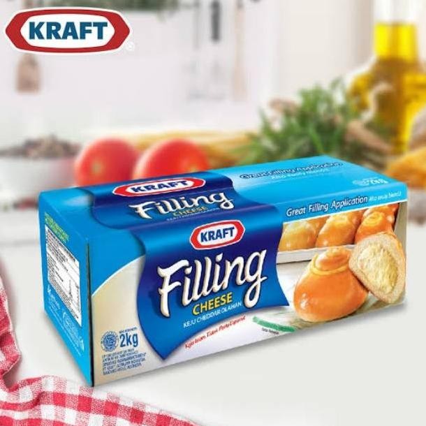 

Keju Kraft Cheese Filling - 2 KG