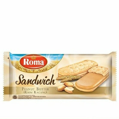 

ROMA SANDWICH PEANUT BUTTER 216G - 010833