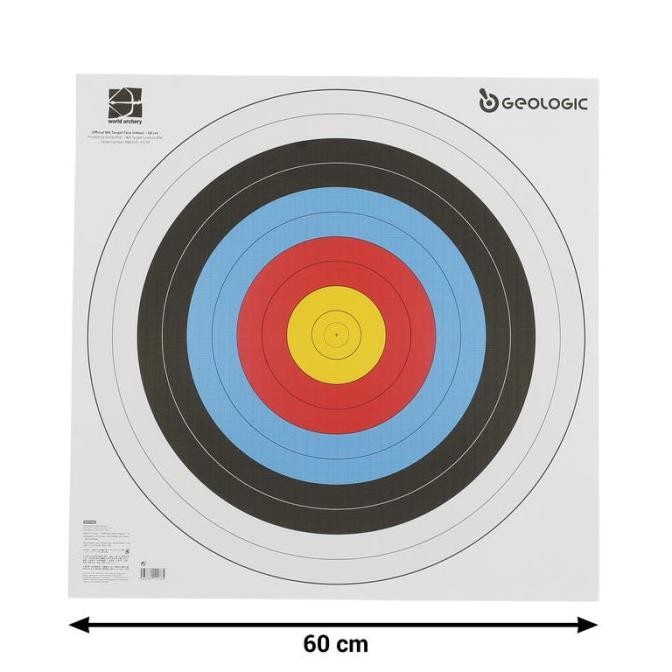 Decathlon Geologic 5 Archery Target Faces 60X60 - 8542784