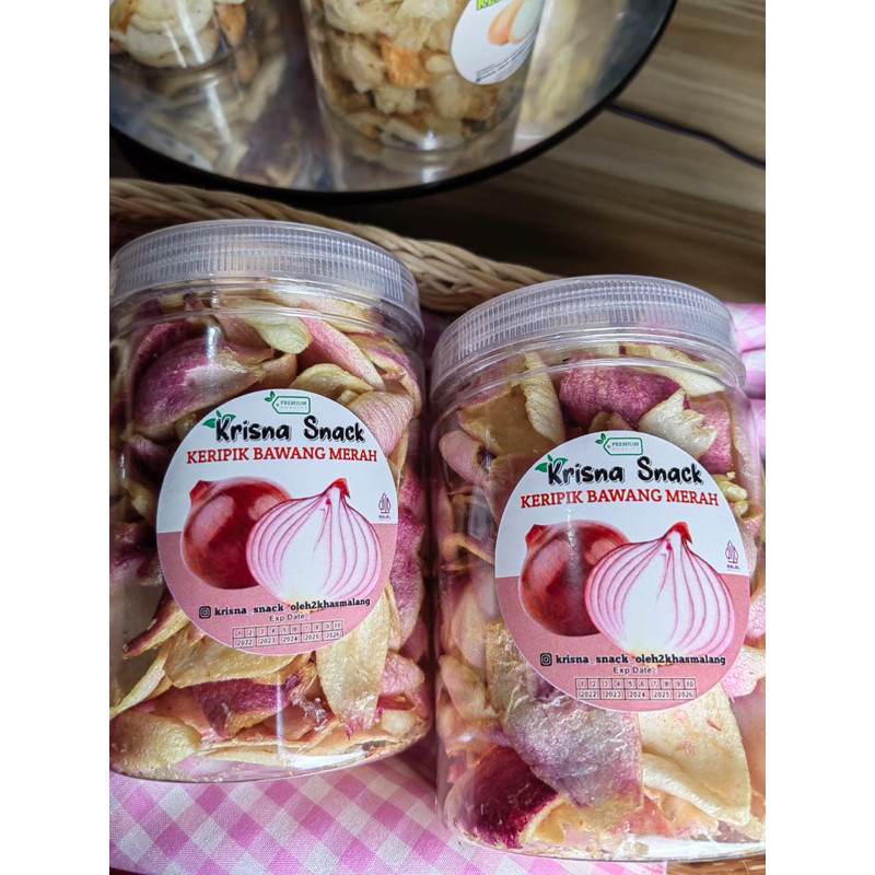 KERIPIK BAWANG MERAH CRISPY TOPLES 1000ML DAN TOPLES 800ML