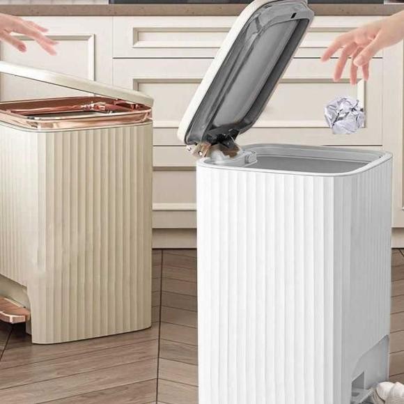 Tempat Tong Sampah Pedal Injak Kaki Tong Sampah Dapur Kamar Mandi Injak Pedal Kaki Praktis Trash Bin