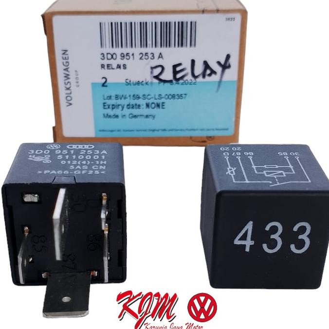 Relay Vw Audi 433 Baru