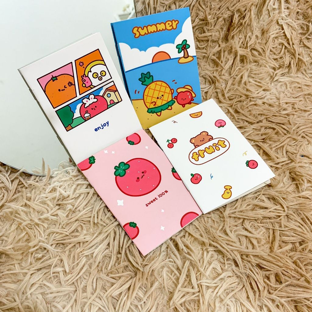 

Mini Notebook A7 / Line Notebook / Notebook Bergaris BK 1106