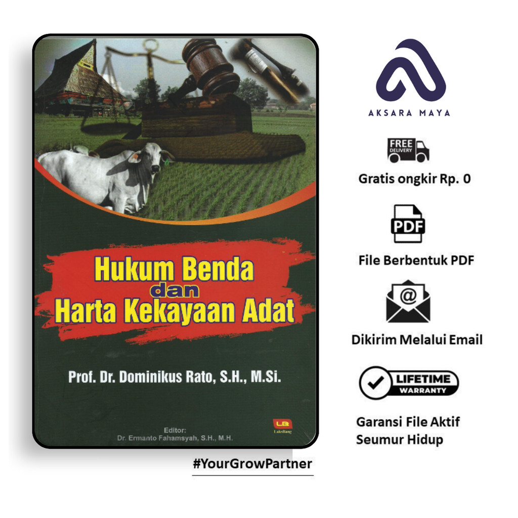 

1533. Hukum Benda dan Harta Kekayaan Adat (Prof Dr