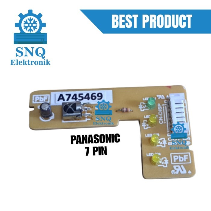 Sensor AC panasonic 7 pin A745469 - Receiver ac panasonic kabel soket 7 pin - PCB Sensor ac