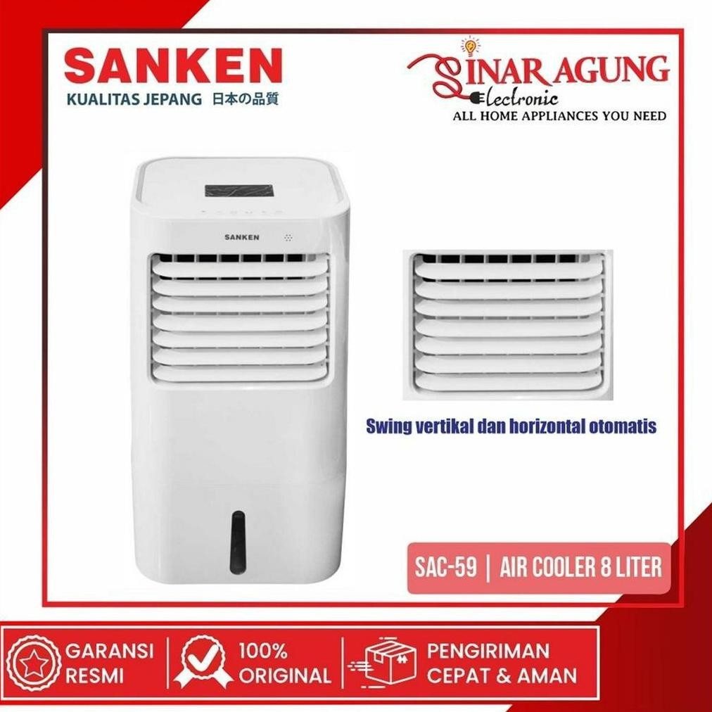 SANKEN SAC-59 / SAC59 AIR COOLER 8 LITER - GARANSI