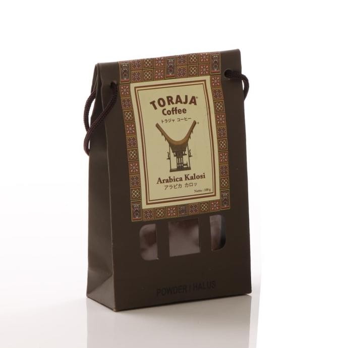 

Kopi Toraja Arabica Kalosi Paperbag 100 Gram (Kopi Bubuk Halus)