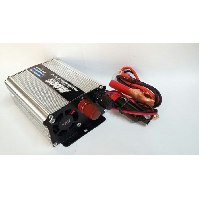 Inverter 500W DC ke AC 220v