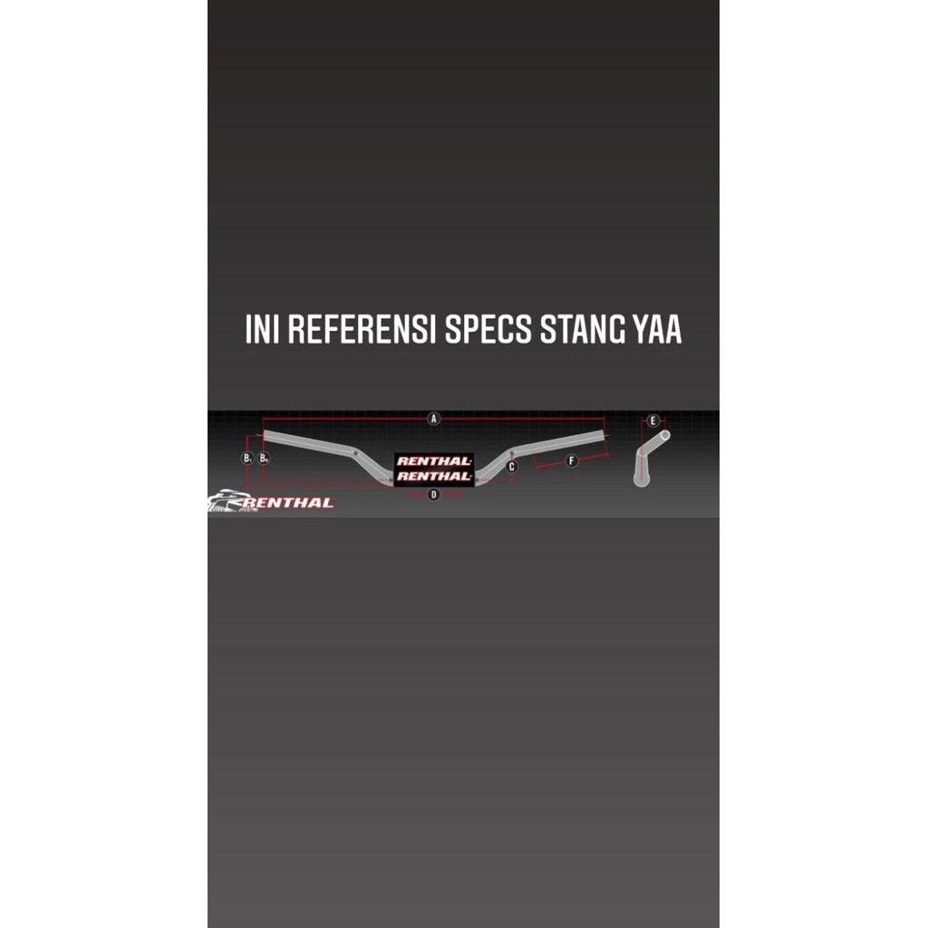 Stang Renthal Twinwall 918 Cr High / Twinwall Renthal Original  Sale