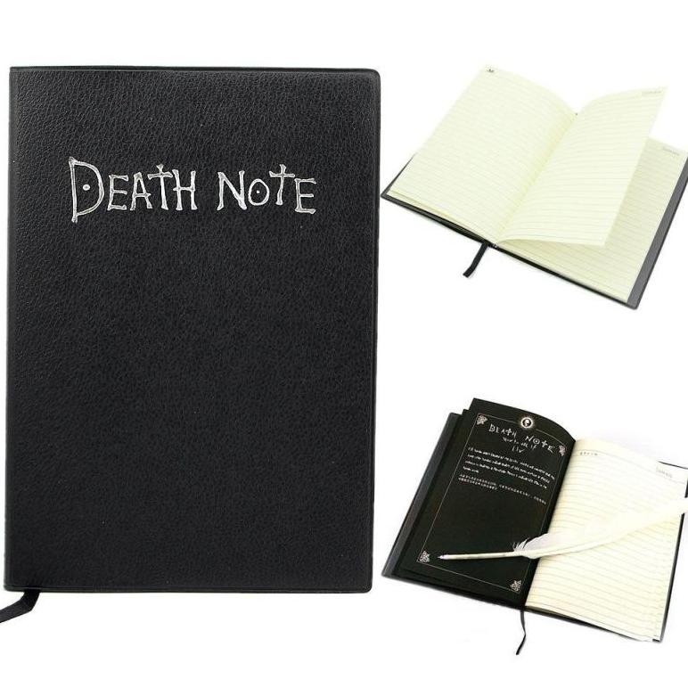 

To94 Buku Death Note Replika Asli Termurah Free Pen Bulu Original
