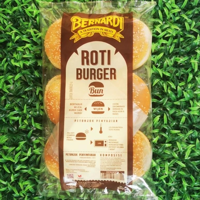 

Bernardi Roti Burger Wijen Besar - Isi 6 pcs - Berat 300 gr