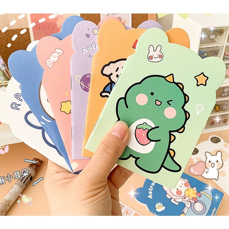 

J2 - Buku mini berkuping motif animal