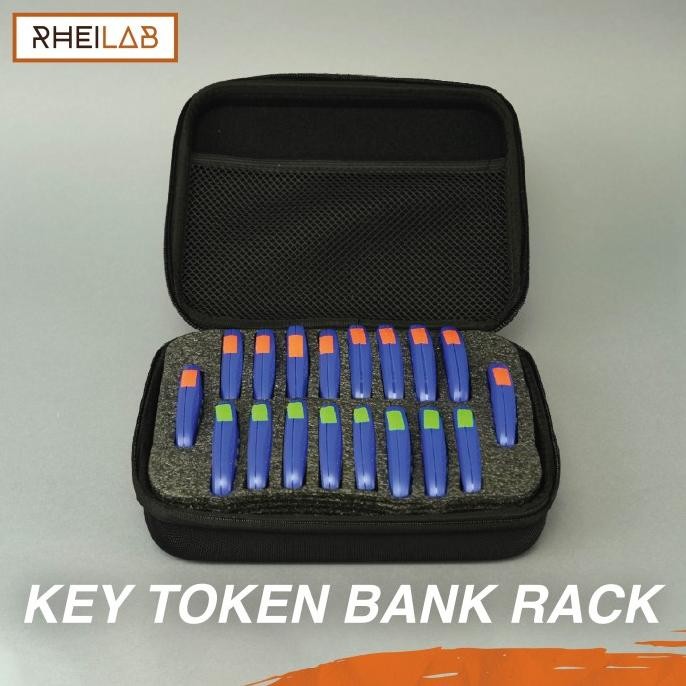 

HARGA DISC - TAS PENYIMPANAN KEY TOKEN BANK RACK FOAM PORTABLE- SIZE S (18 TOKEN)