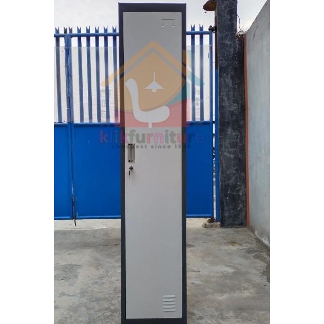 

HARGA DISC - Lemari Loker Locker Cabinet 1 Pintu Full Besi LK001