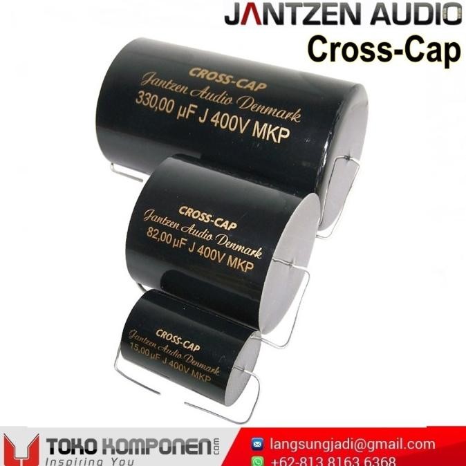 47Uf 400V Jantzen Cross Cap Capacitor (Kapasitor Mkp Polypropylene)