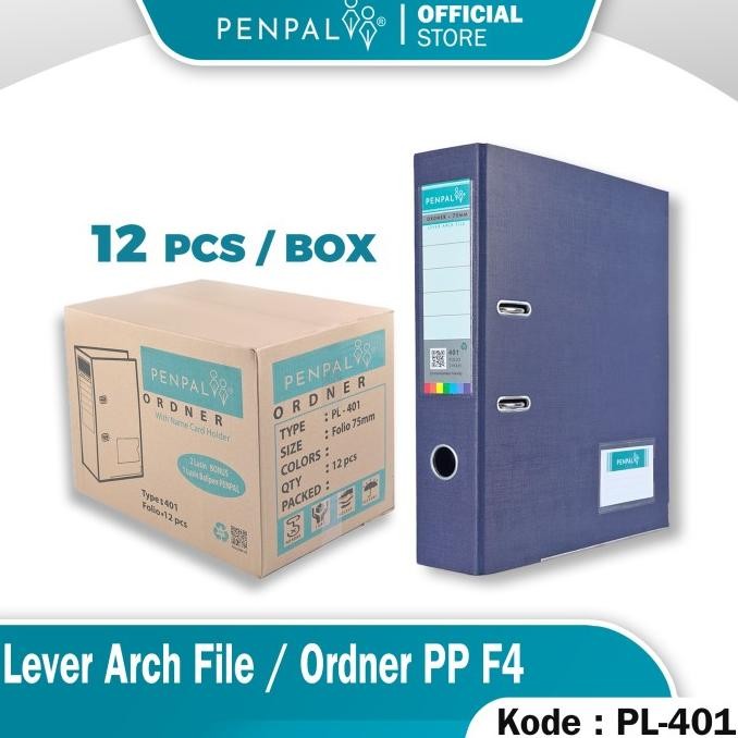 

NEW Penpal Lever Arch File / Ordner Folio PL-401 ( 12 Pcs )