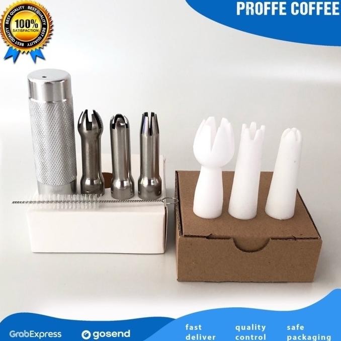 

Diskon Nozzle whip cream Tutup cream whipper part whipped cream dispenser proff Ayo Beli