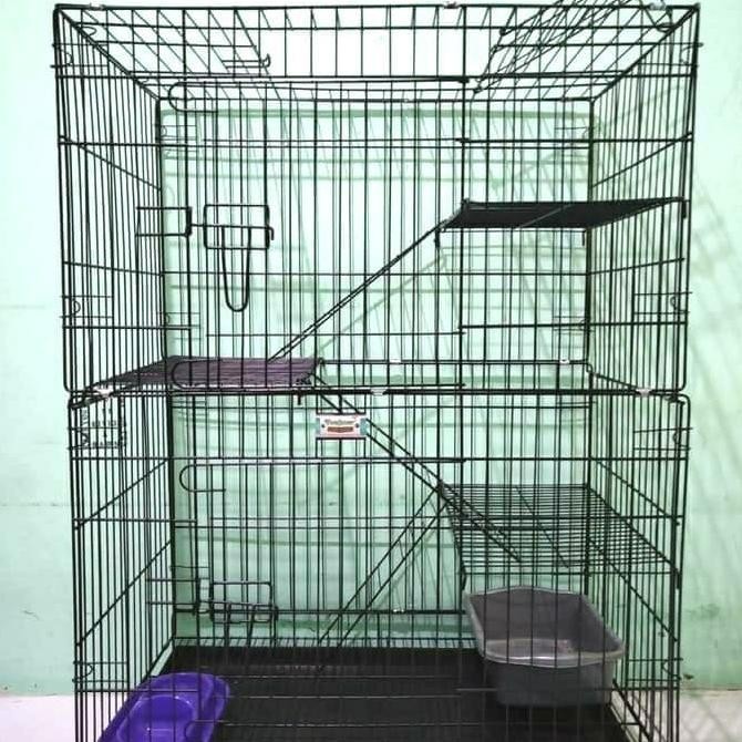 Kandang Kucing Tingkat 3