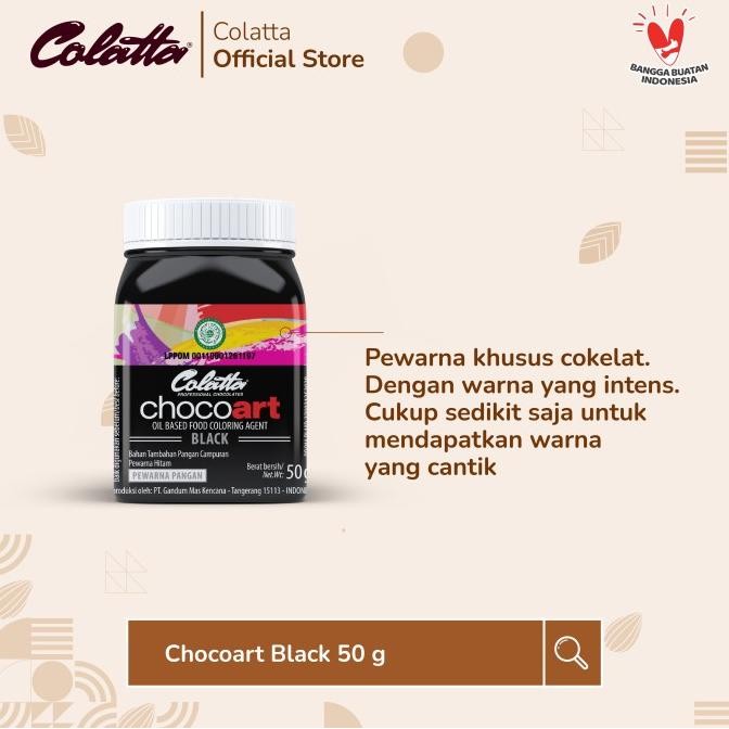 

DFR Bundling Colatta Chocoart Halloween Black -Pewarna Makanan 50g - Isi 3 TERLARIS