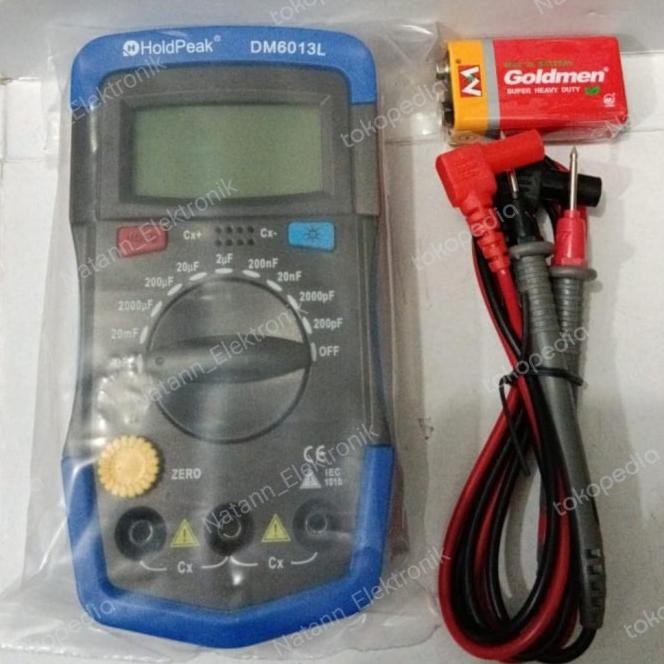 3248 Kapasitor Capacitor Meter Holdpeak Hold Peak Dm6013L Dm 6013 L