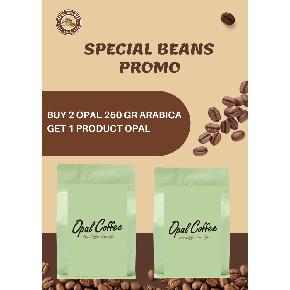 

Opal Coffee - Toraja Arabica Roasted Beans 250G