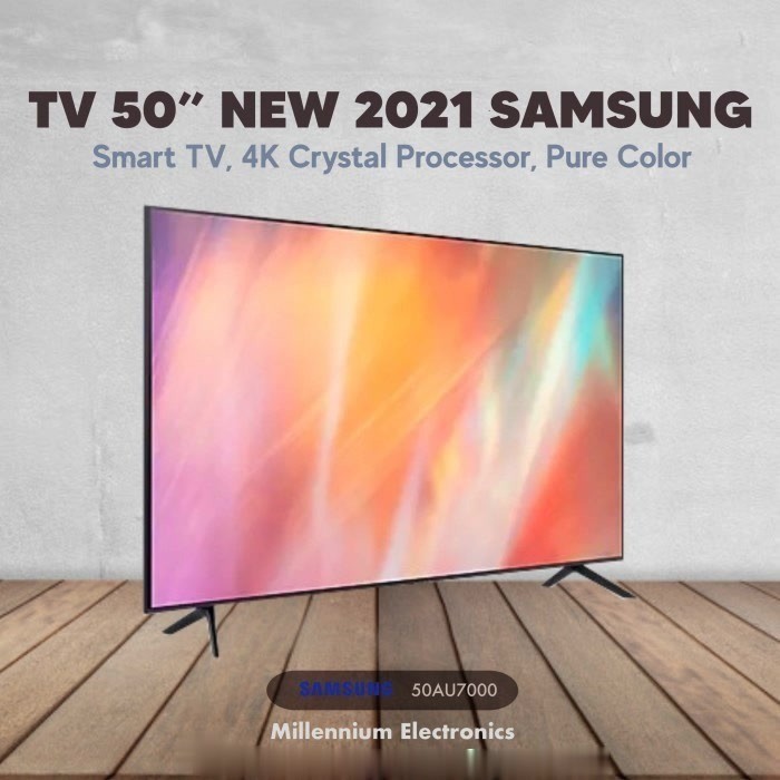 SAMSUNG 50AU7000 4K UHD SMART TV 50 Inch UA50AU7000KXXD