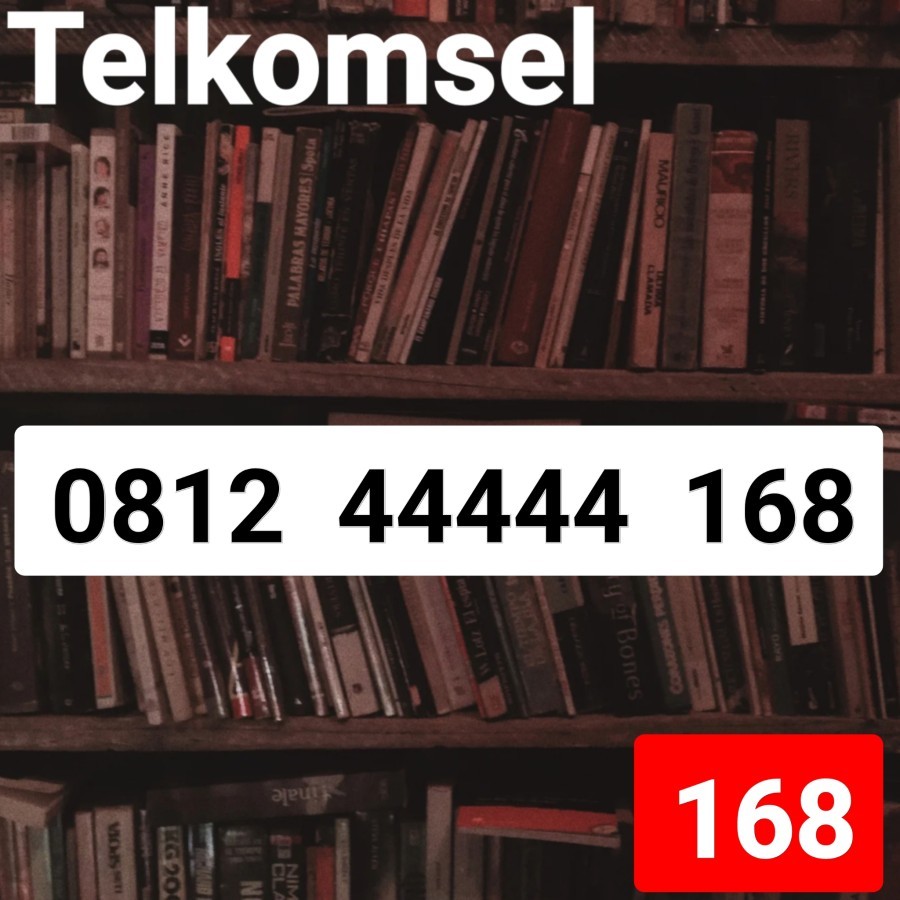 Nomor cantik telkomsel 168 Nomer cantik simpati 168 0812 44444 168