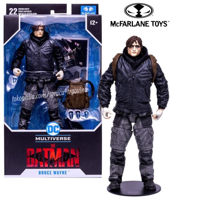 ACTION FIGURE BATMAN DC MULTIVERSE THE BATMAN 2022 MCFARLANE ORIGINAL HARGA SPESIAL!