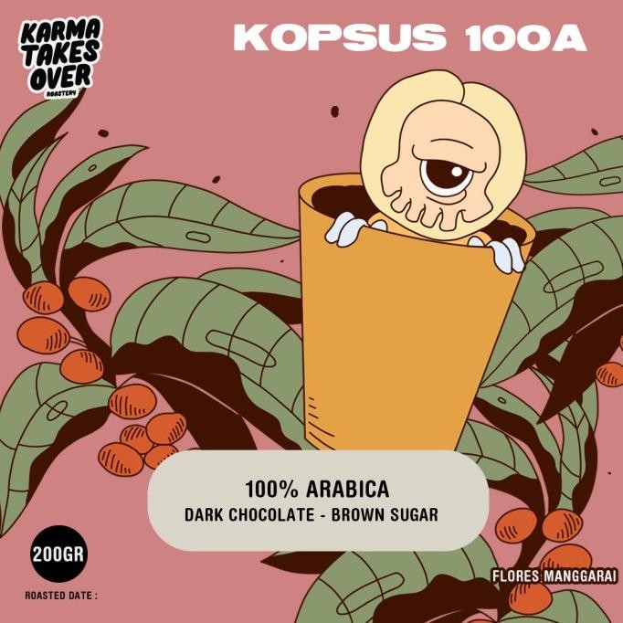 

Kopsus 100A - 200Gr - Karma Takes Over - Coffee Beans