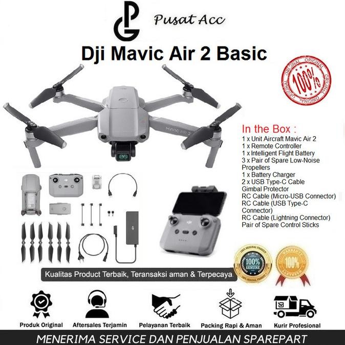 Dji Mavic Air 2 Basic - Dji Mavic Air 2 Drone - New Original Murah