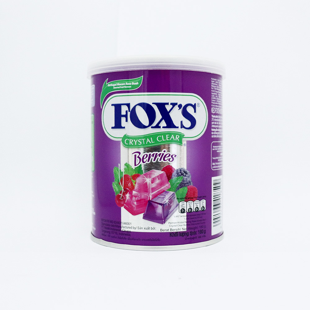 

PERMEN FOX'S CRYSTAL CLEAR BERRIES - 041185