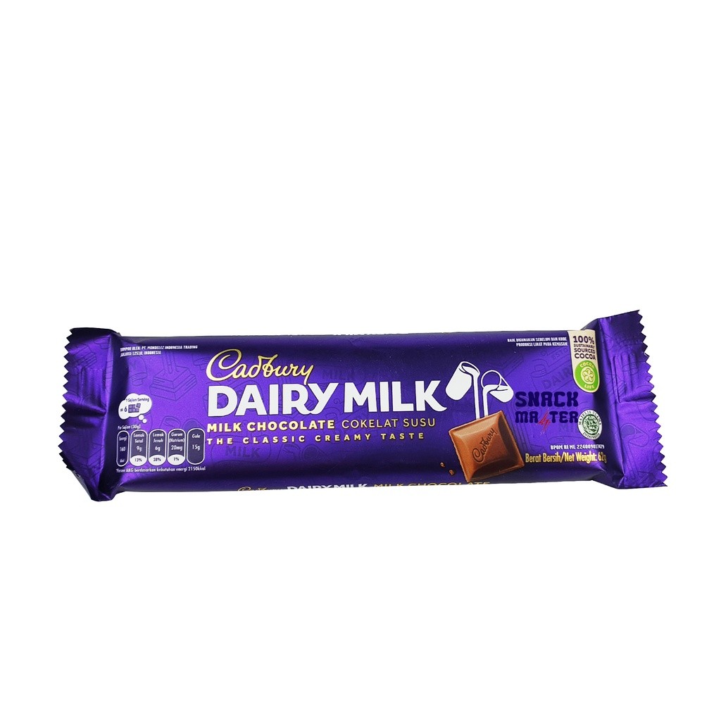 

CADBURY DAIRY MILK PLAIN 62 GR - 012908