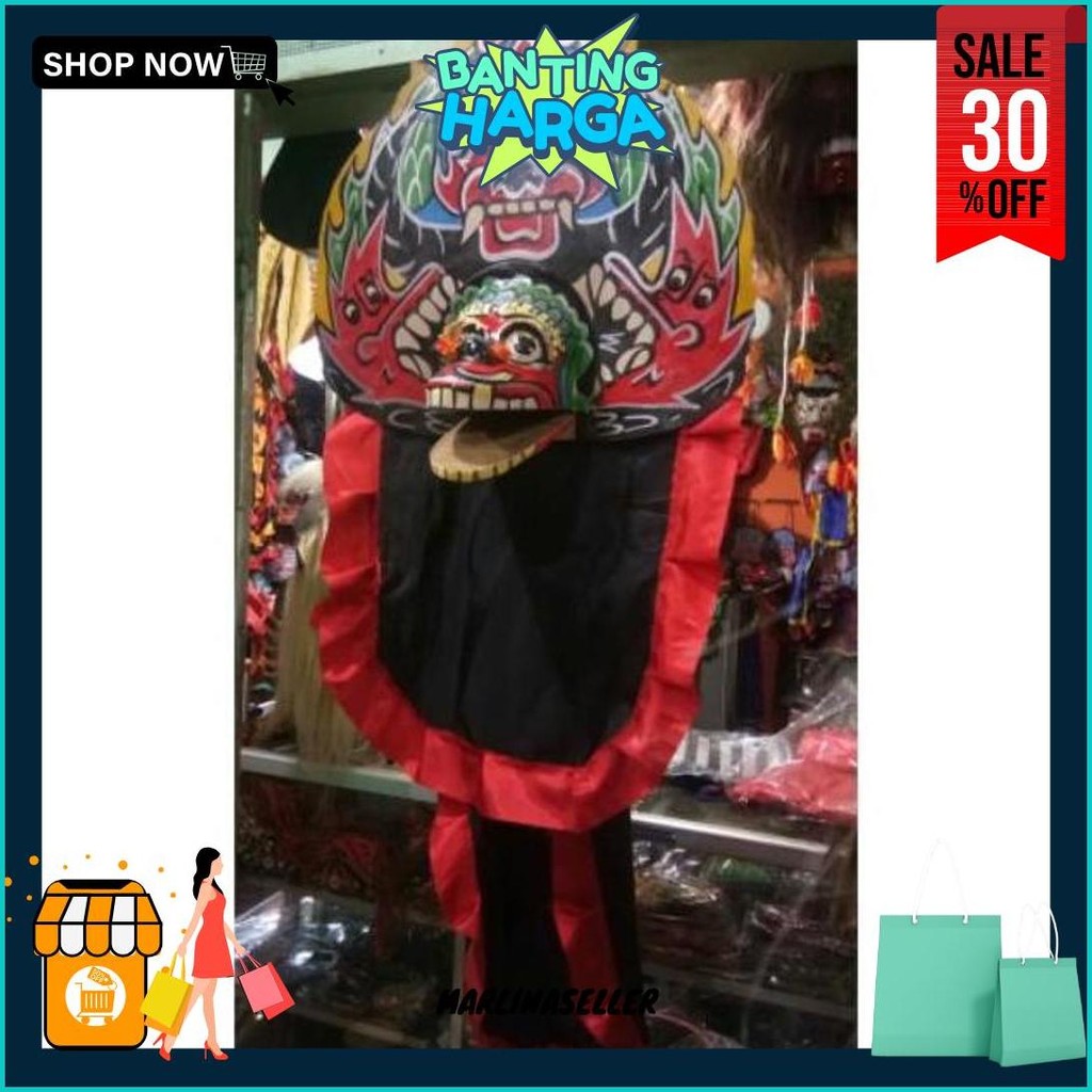 Barongan Spon Jumbo Kemul Panjang / Barongan Anak / Barongan Kediri / Barongan Spon / Pecut / Pecut 