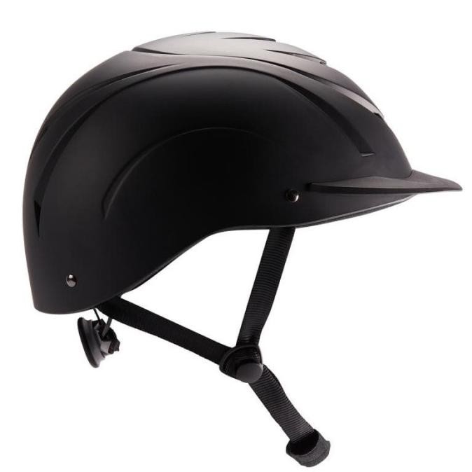 Decathlon Fouganza Helm Berkuda Hitam 500 - 8595606