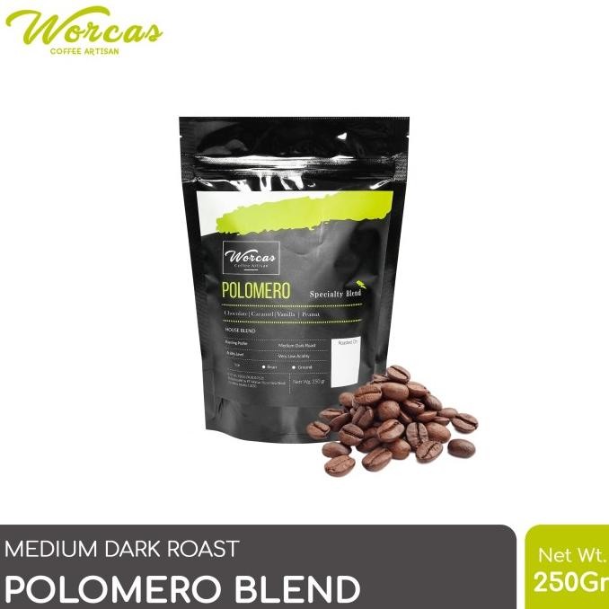 

Worcas House Blend Polomero 250 Gram | Medium Dark Roast