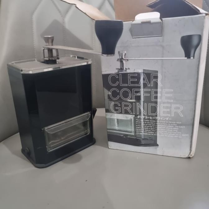 (SECOND) GRINDER KOPI HARIIO CLEAR COFFEE GRINDER MILL SEGI 2807T