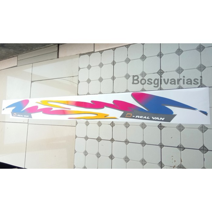 stiker body carry futura Drv / stiker carry D realvan