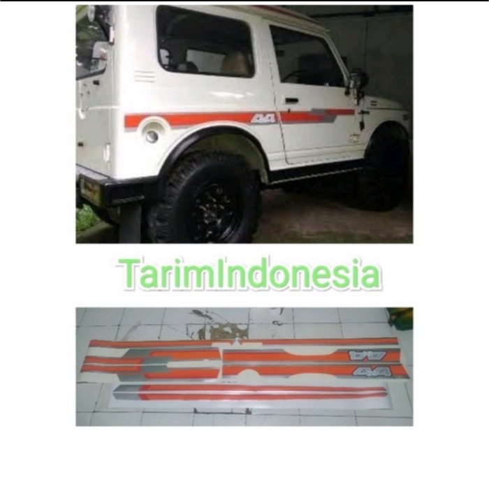 stiker katana jimny 4x4