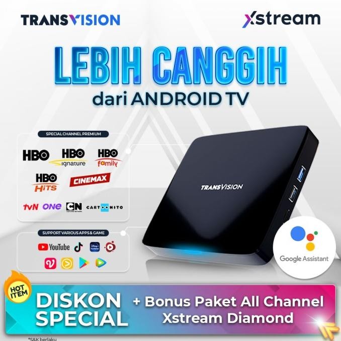 Android Box Transvision XSTREAM 2nd Gen - (Google Certified)
