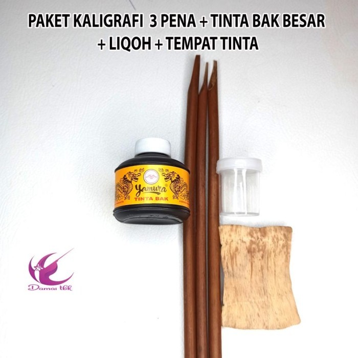 

Terlaris Paket Alat Khot Kaligrafi Tinta Bak Yamura Besar / Kecil (Handam, SALE