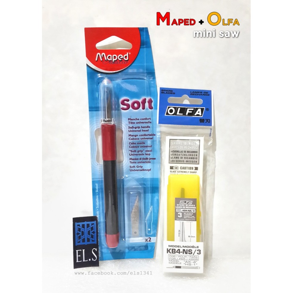 

Terlaris Mini Saw (Maped 006600 + Olfa KB4-NS/3) SALE
