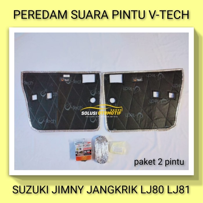SUZUKI JIMNY JANGKRIK LJ80 LJ81 1970-1981+ Peredam Suara Pintu Mobil