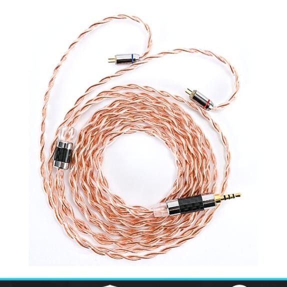 Xinhs Single Crystal Copper Earphone Iem Upgrade Cable Kabel Iem
