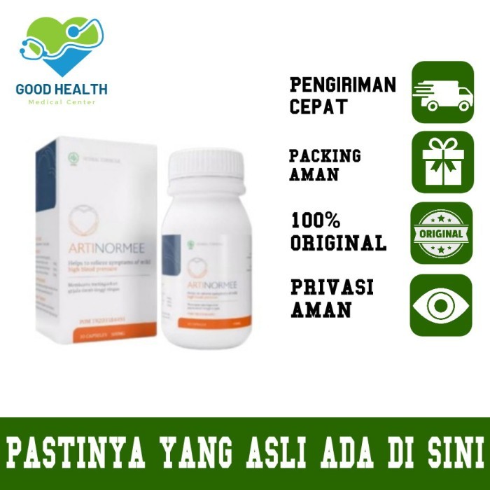 Artinormee Asli Original Obat Hipertensi Berkualitas