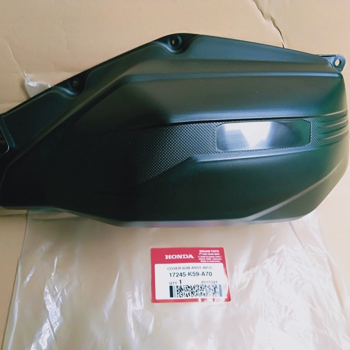 COVER TUTUP BOX FILTER HONDA VARIO 125 LED NEW 150 LED NEW ORIGINAL