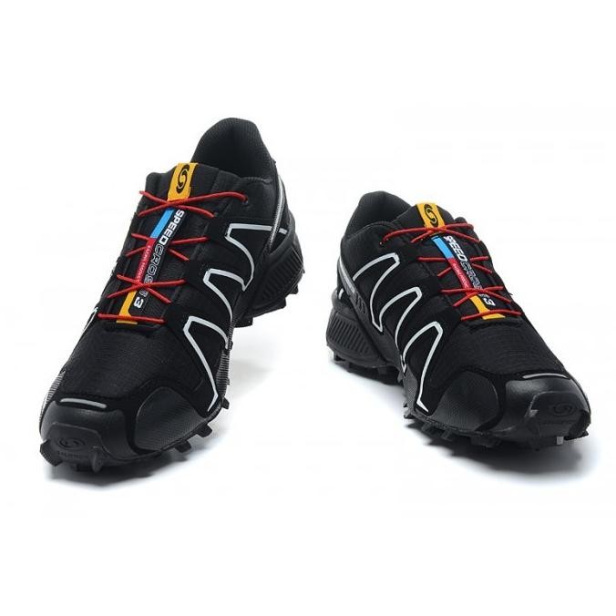 Sepatu Salomon Speedcross 3 Trail Black High Premium Original