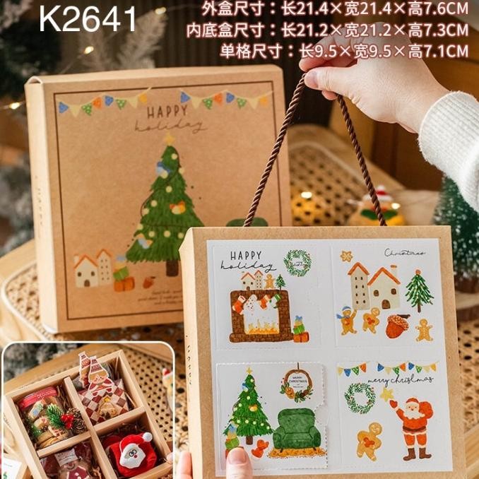 

SALE Kotak Natal K2641 dus Christmas Box | K26 sm-150
