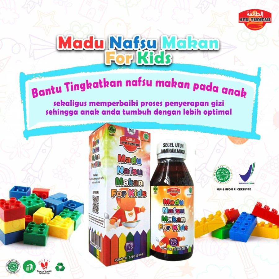 

Madu Penambah Nafsu Makan Anak Ath Thoifah